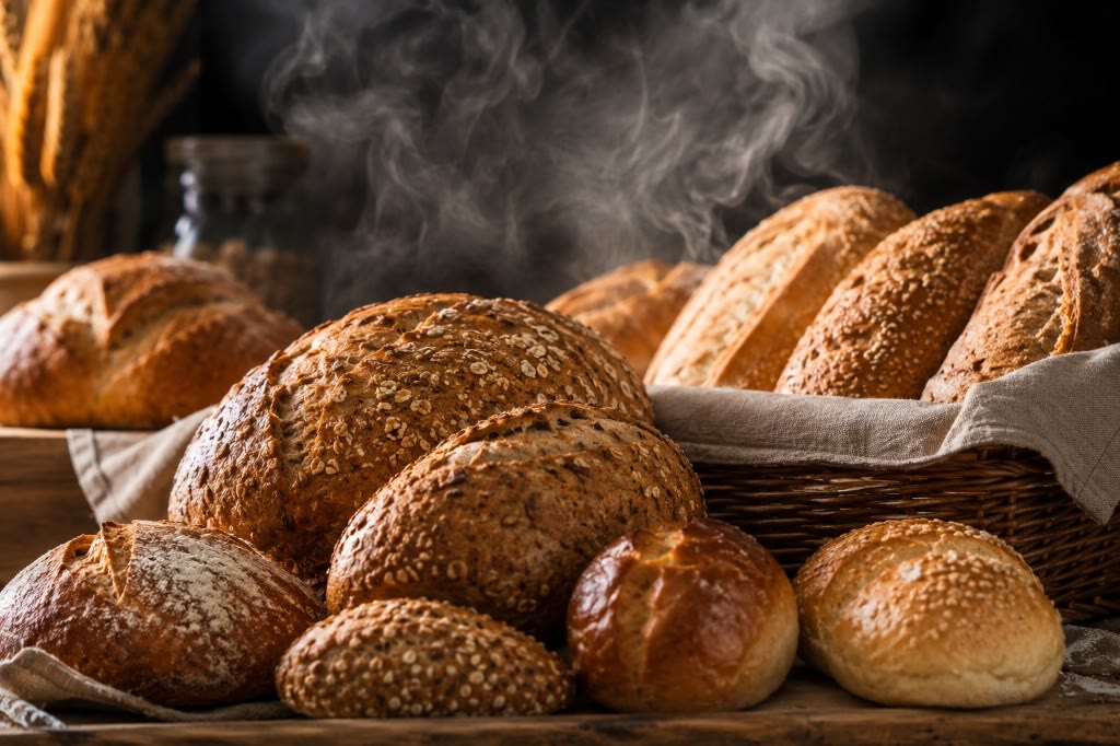 Fresh breads available at Shilleh Halal Meat & Grocery